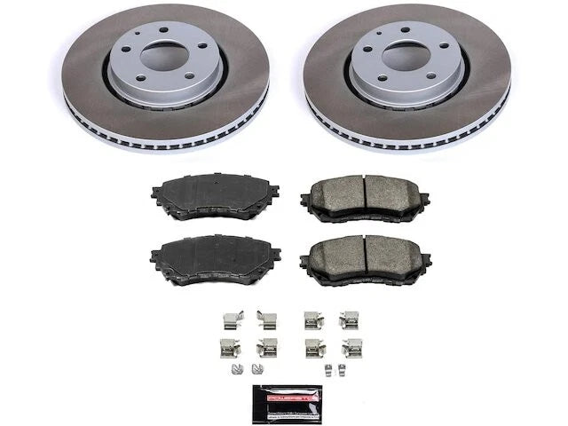 Front Brake Pad and Rotor Kit for Mazda 6 (2020–2021) WK251FZ