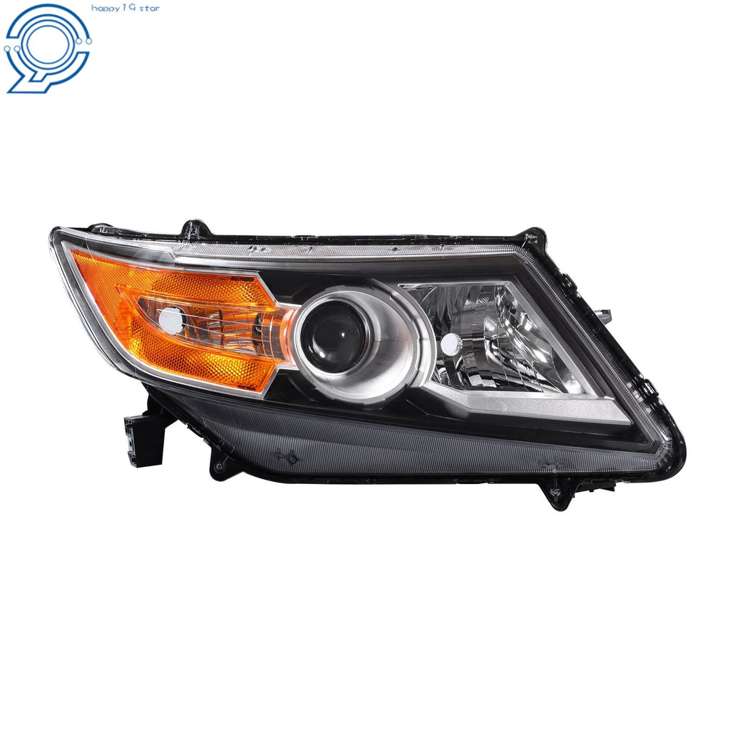 HID Headlights Assembly Projector for Honda Odyssey (2014-2017) Black Right Side