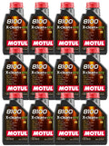 Set of 12 Motul 8100 X-CLEAN+ EFE 0W-30 Synthetic Engine Oil (12L)