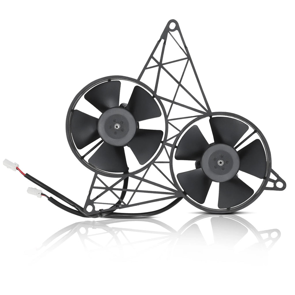 Radiator Cooling Fan w/ Bracket for Harley V-ROD/VRSCD/VRSCDX (2002–2017) 2VA58-A101-46A