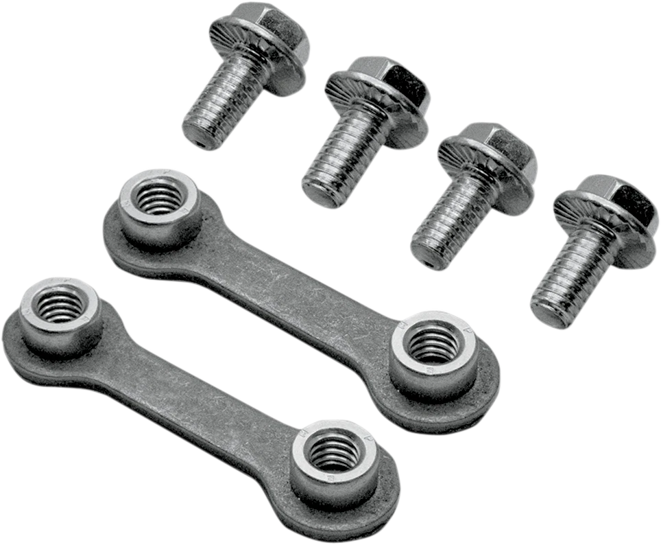 Dog Bone Nut Plate Kit for Vance & Hines Muffler Exhaust (21989)