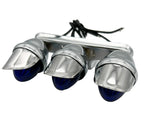 Auxiliary Mini Light Set Blue Watermelon Lenses w Visor for Universal Use