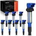 8x Blue Ignition Coil for BMW X5 545i 550i 645Ci 650i 745i 750i (2000–2006)