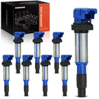 8x Blue Ignition Coil for BMW X5 545i 550i 645Ci 650i 745i 750i (2000–2006)