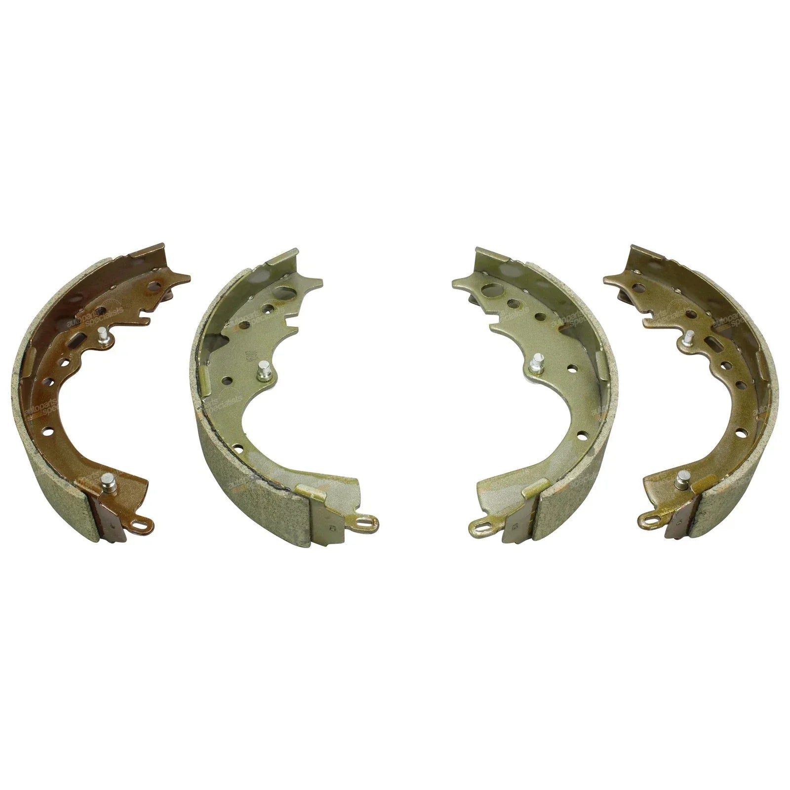 2x Rear brake shoes for Hiace (2005–2006)