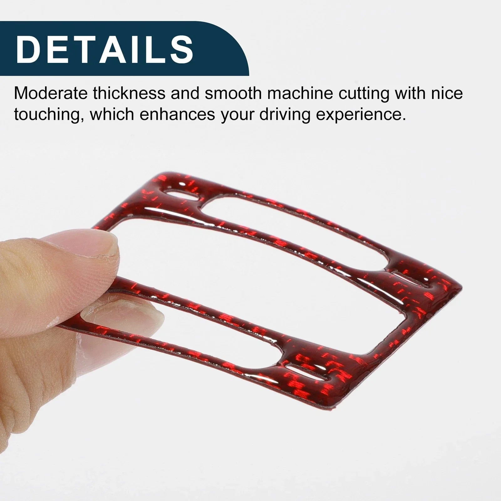 Air Vent Outlet Frame Covers Sticker for BMW 6 Series E63 E64 (2003-2010)