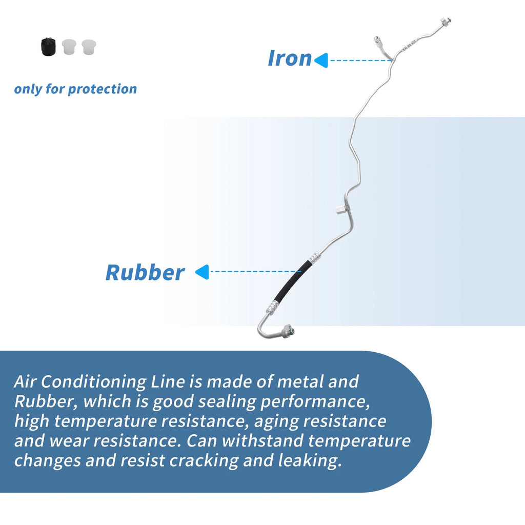 A/C Refrigerant Liquid Hose for Mercedes-Benz A-Class (2013–2018) No.2468302415