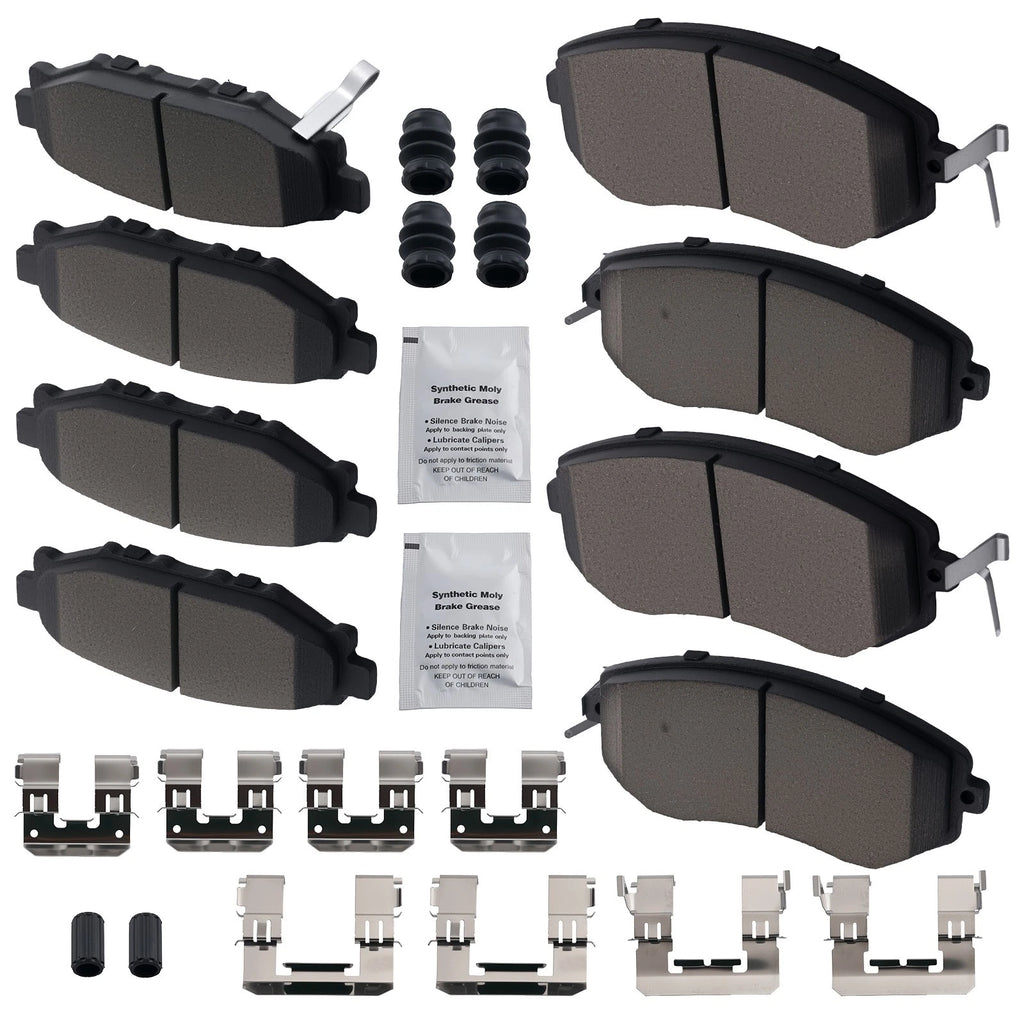 Front Ceramic Brake Pads for Subaru XV Crosstrek (2013–2017)
