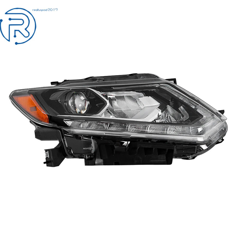 LED Chrome Headlight for Nissan Rogue S SV SL (2014–2016) Right Side