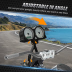Gauges Bezel Pull Back Riser Bracket for Harley Road Glide (2015–2023)