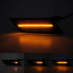 LED Side Marker Fender Turn Signal Light Smoked Pair for Transporter T6.1 (2020–Present)