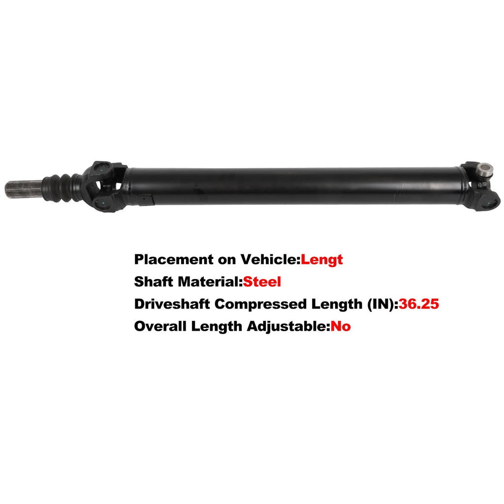 Drive Shaft Front for GMC Yukon (2007–2014) V8 5.3L AWD/4WD 938-220 25822589