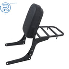 Passenger Backrest Sissy Bar with Luggage Rack for Honda Rebel 250 (1985–2016)