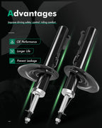 Front Shocks Struts for Ford Focus (2006–2011)