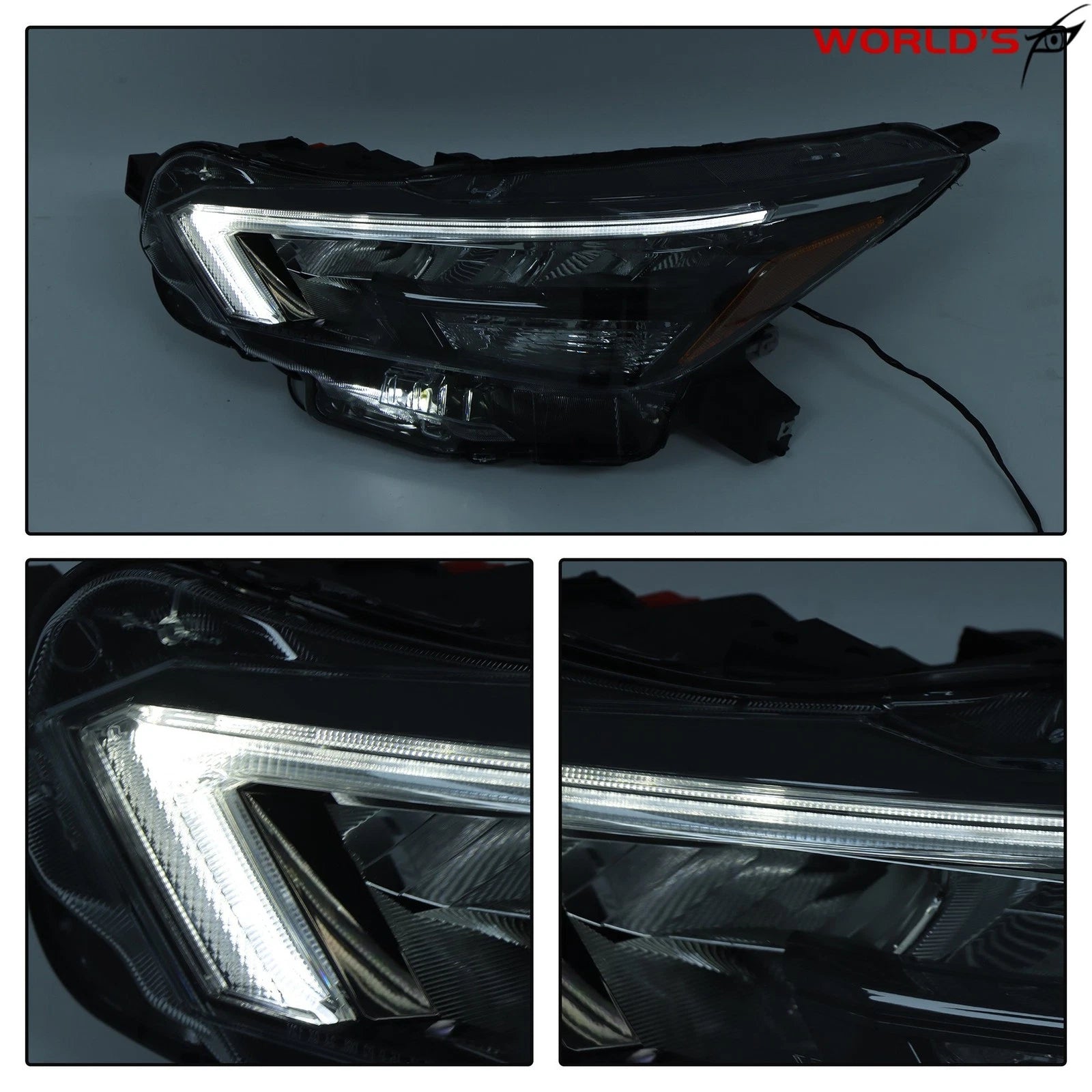 Full LED Headlight Assembly for Nissan Versa S SR SV (2020–2021)