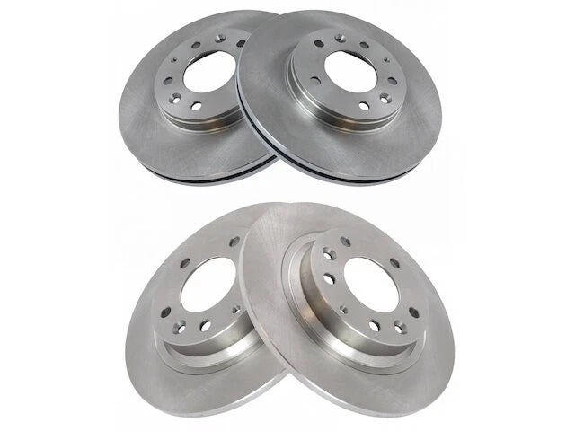 Set of 2 Front and Rear Brake Rotors for Mazda 6 (2003–2005) YD865HP