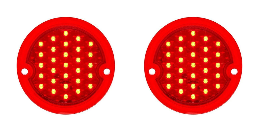 LED Tail Light Lamp Lenses Replacement for 1954–1959 Chevy GMC Stepside Truck