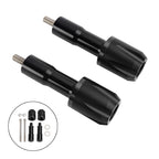 Crash Slider Protection for Yamaha YZF-R7 (2021–2023) - Aluminum Frame, Black