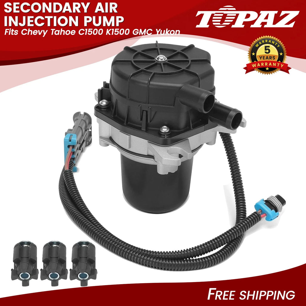 Secondary Air Injection Pump for Chevy Tahoe C1500 K1500 GMC Yukon (1995–2000)