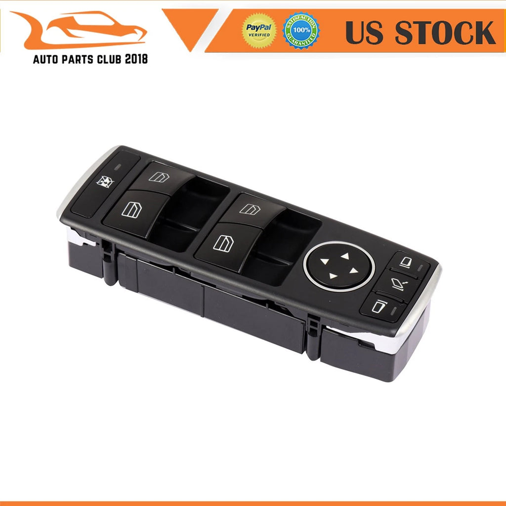 Left Window Switch for Mercedes-Benz C250 C300 C350 E350 E400
