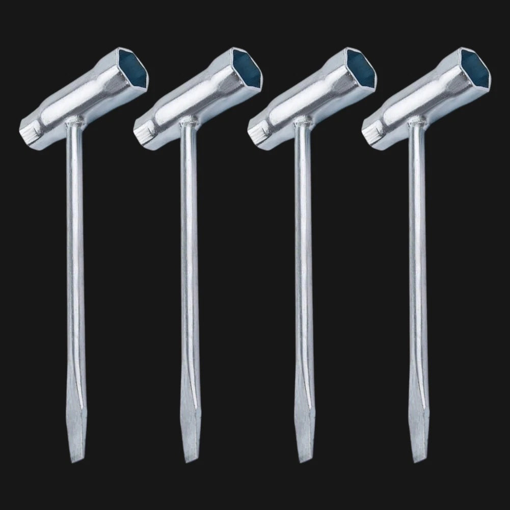 T Shaped Wrenches Set of 4 for Lawn Mower and Scooter Maintenance