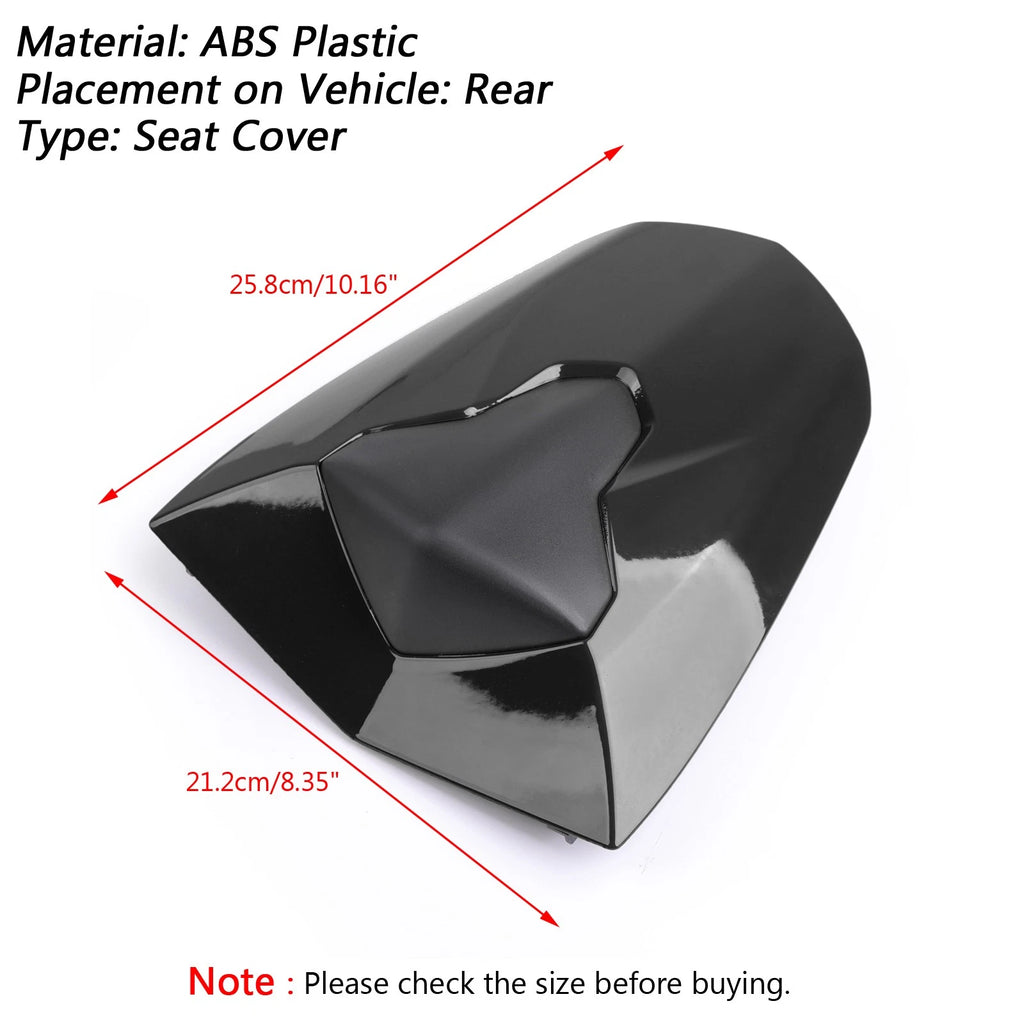 ABS Rear Passenger Seat Cover Cowl for Daytona 675, 675R (2013–2018)