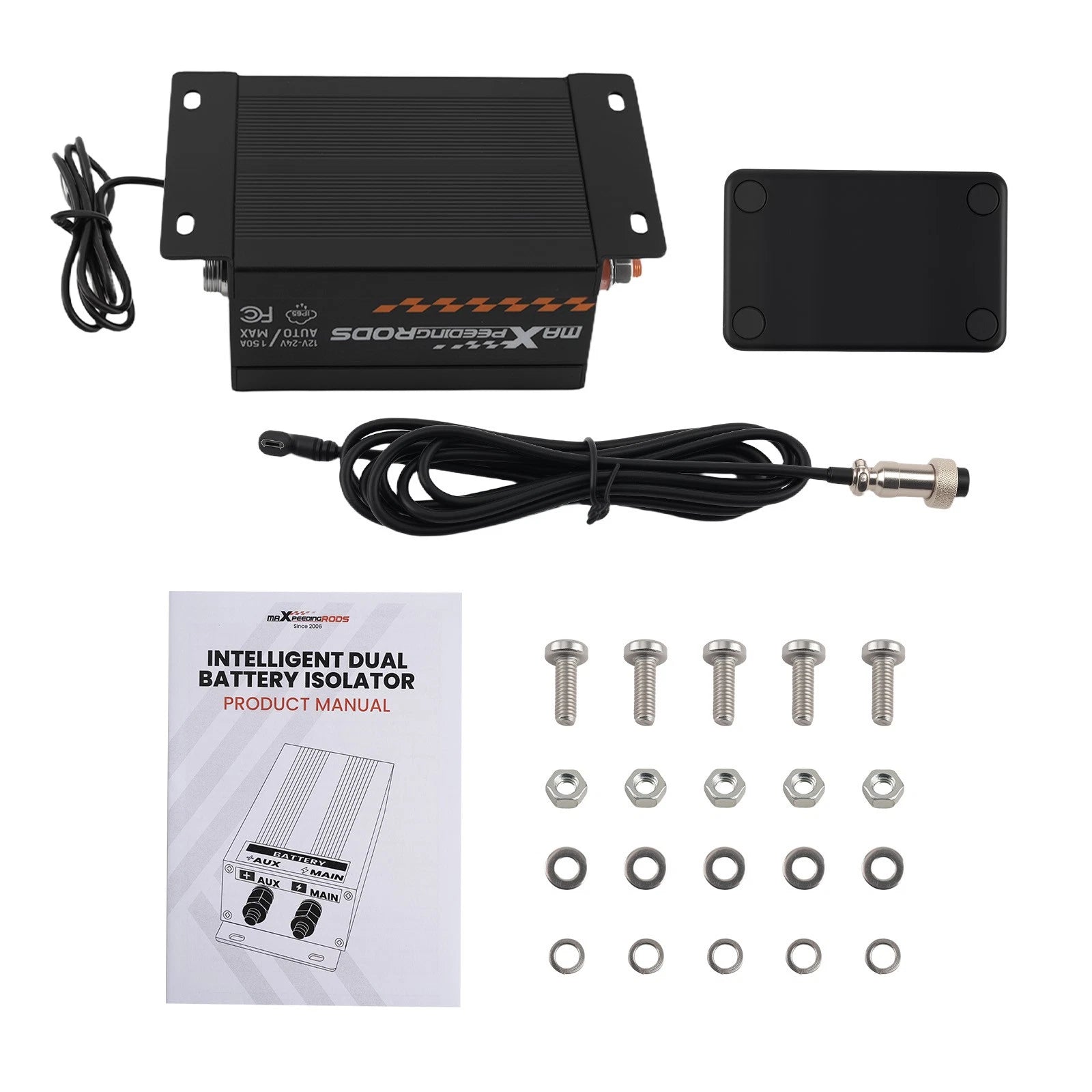 Automatic Dual Battery Isolator Kit For All Vehicles SM-DB150A03 150Amp