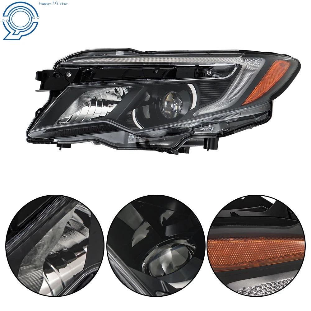 Headlight for Honda Pilot Elite 2016-2018 & Passport 2019-2021 with LED
