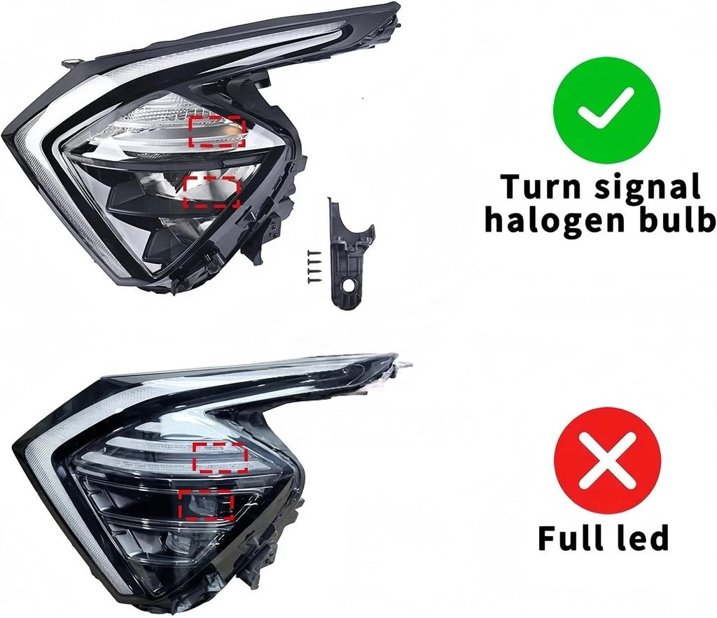 Driver Side LED Headlight Assembly for Kia Sportage (2022–2024) 92101-DW000