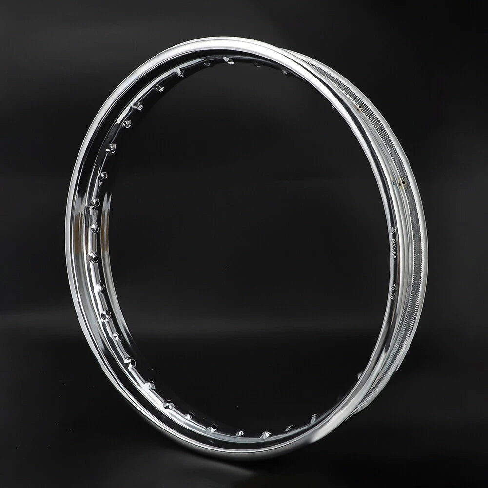 Chrome 18" Rear Wheel Rim 1.85 36 Hole for Honda CB250 CB350 CB350G CB400 SL350 (1970–1980)