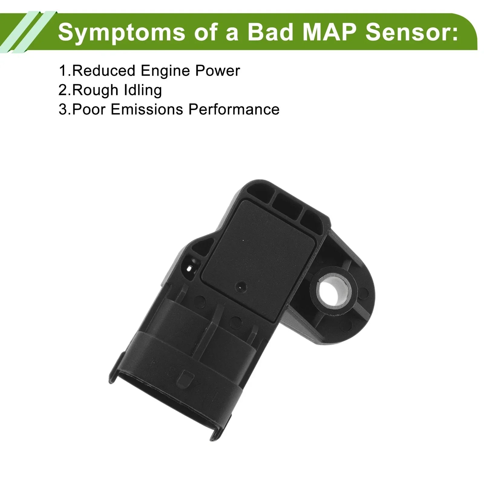 MAP Sensor for Dodge Ram 1500 (2014-2018) - Manifold Absolute Pressure Sensor