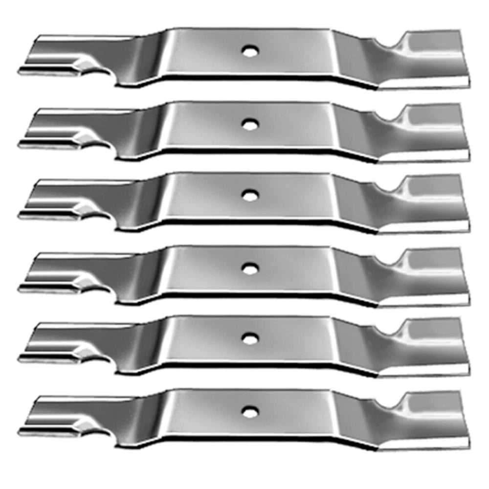 6-Pack Lawn Mower Blades for Grasshopper 320239 (Fits 52" Deck)
