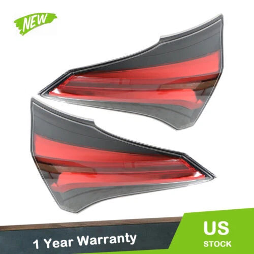 Taillights Rear LH + RH Pair for Toyota RAV4 (2016–2017) Outer Brake Light