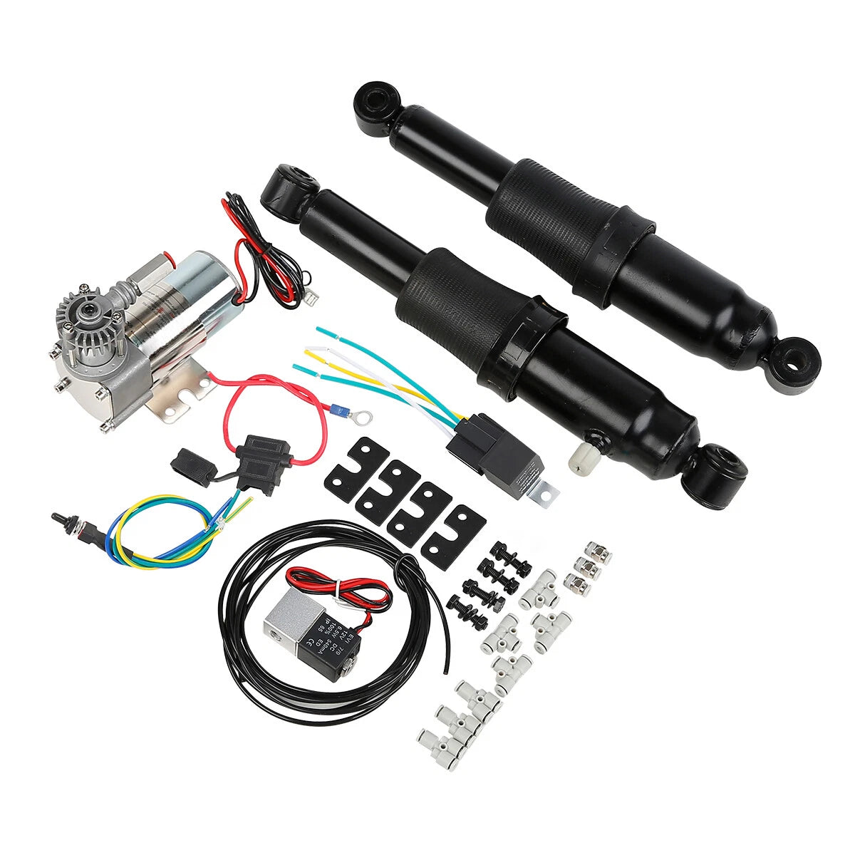 Electric Center Stand Air Ride Suspension for Harley Touring Glide (2009–2016)