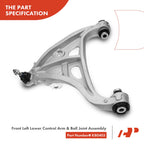 Set of 4 Front Control Arms with Ball Joints for Ford F-150 (2005–2008)