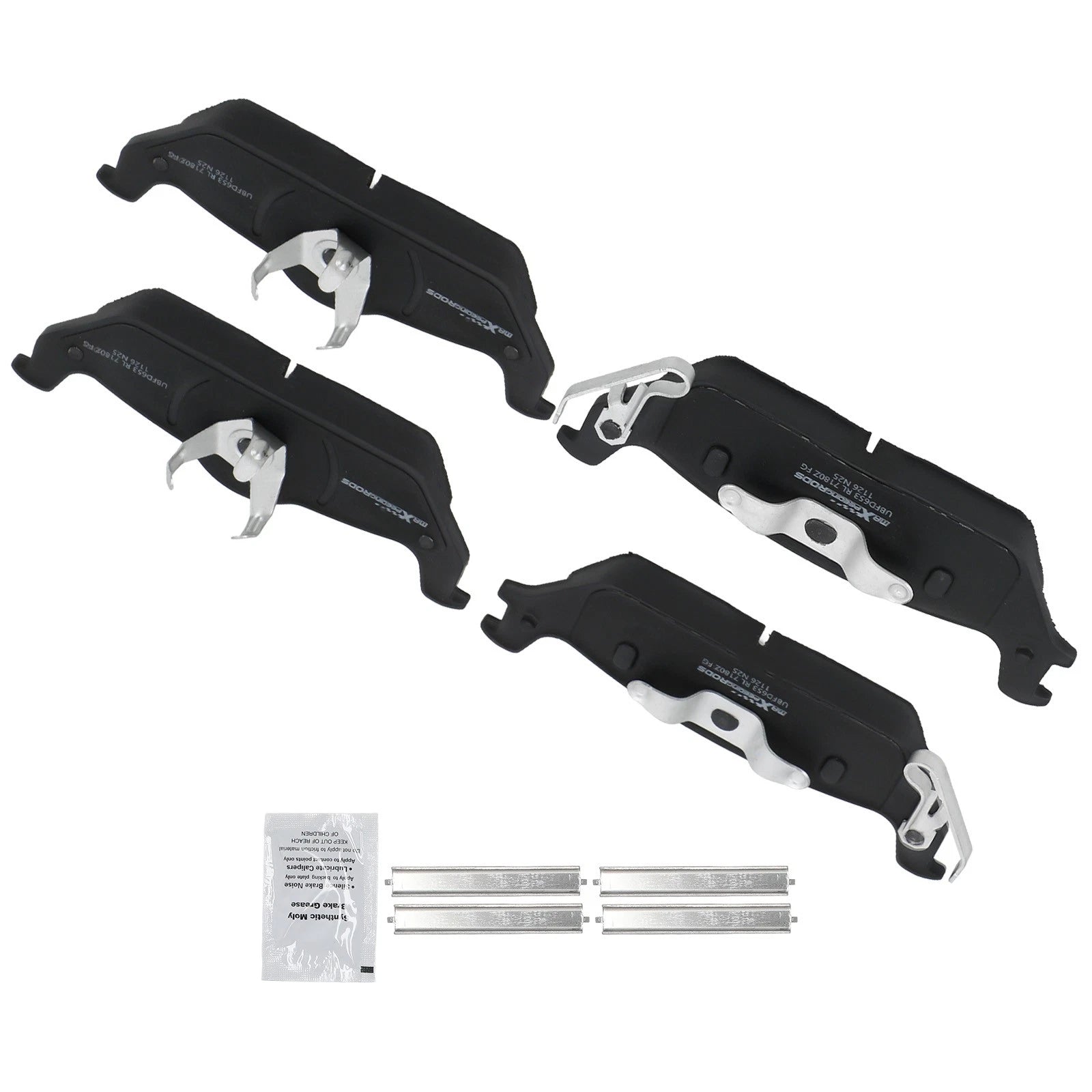 Set of Rear Ceramic Brake Pads for Ford F-150 (2004–2011) / Lincoln Mark LT (2006–2008)
