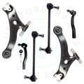 Set of 6 Front Lower Control Arms Tie Rod Ends for Lexus ES300 Toyota Camry (2002–2003)