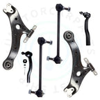 Set of 6 Front Lower Control Arms Tie Rod Ends for Lexus ES300 Toyota Camry (2002–2003)