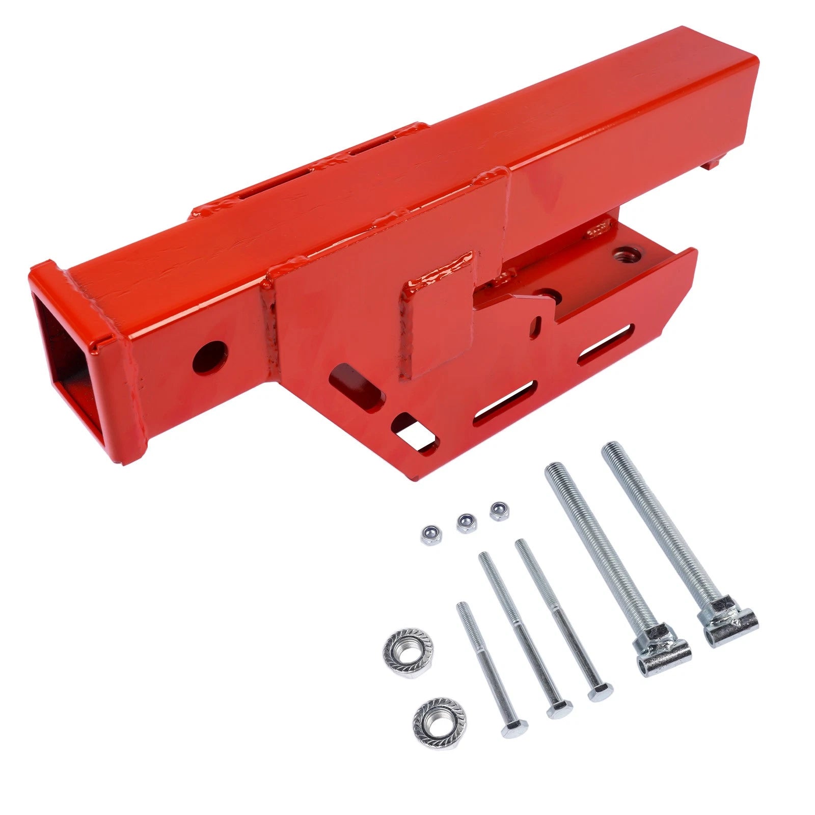 Clamp on Trailer Hitch Adapter for Tractor Bucket (2" Receiver)