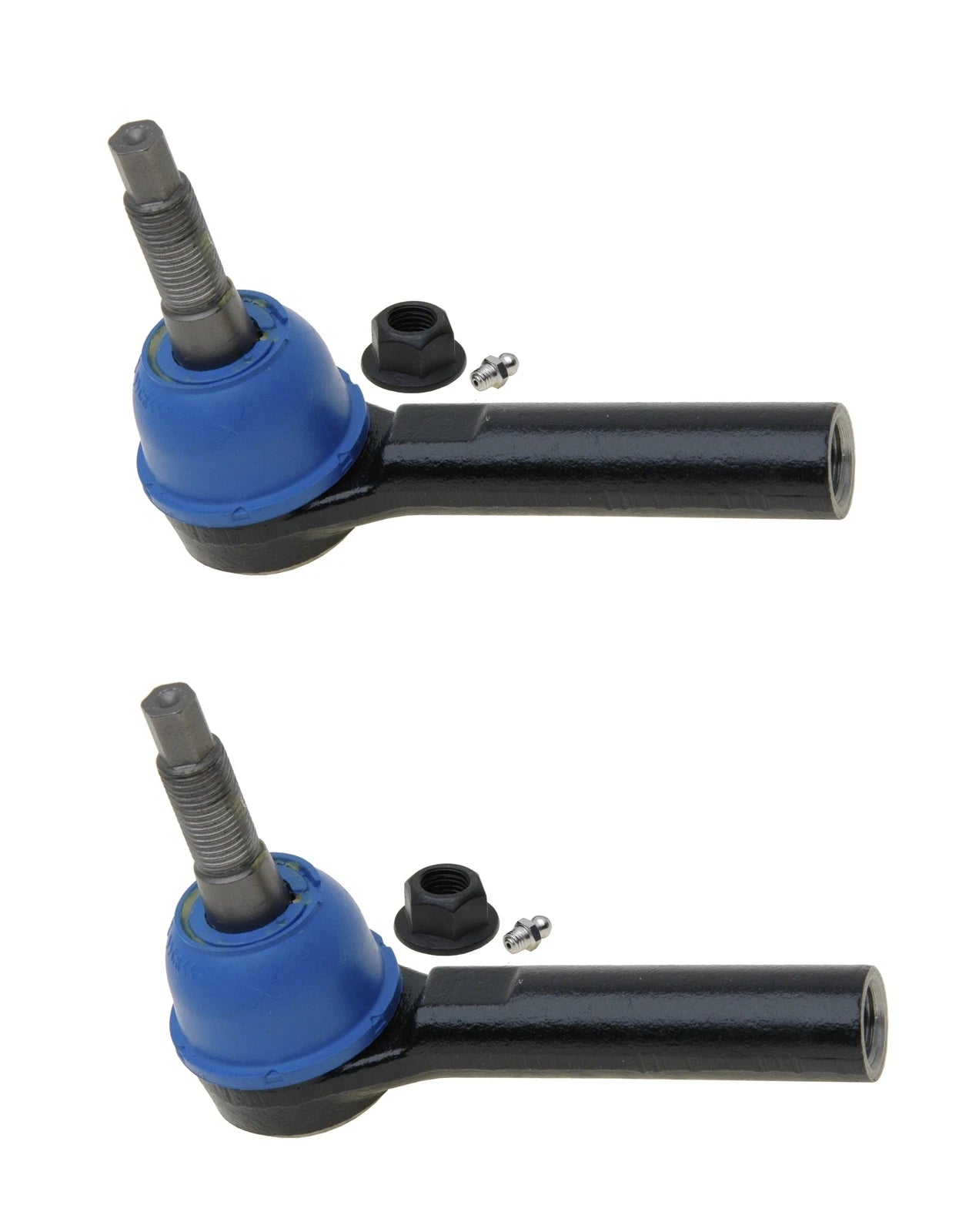 Set of 2 Outer Steering Tie Rod Ends for Chrysler 300, Dodge Charger (RWD)