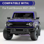 Front Bumper with D-ring Mounts for Ford Bronco (2021–2023)