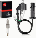 Ignition Coil Spark Plug & Cap for Arctic Cat 650 Prowler (2006-2011)