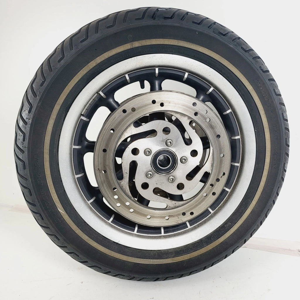 16x3" Black 9 Spoke Front Wheel for Harley Touring (2000–2008)