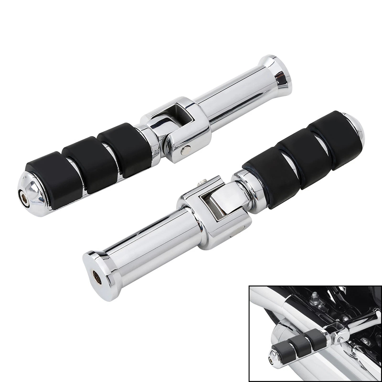 Passenger Footpegs Peg Brackets for Harley Softail Fat Bob Low Rider (2018–2025)