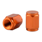 Set of 4 Universal Wheel Air Tire Valve Stem Caps for Street Sport Bike Off-Road