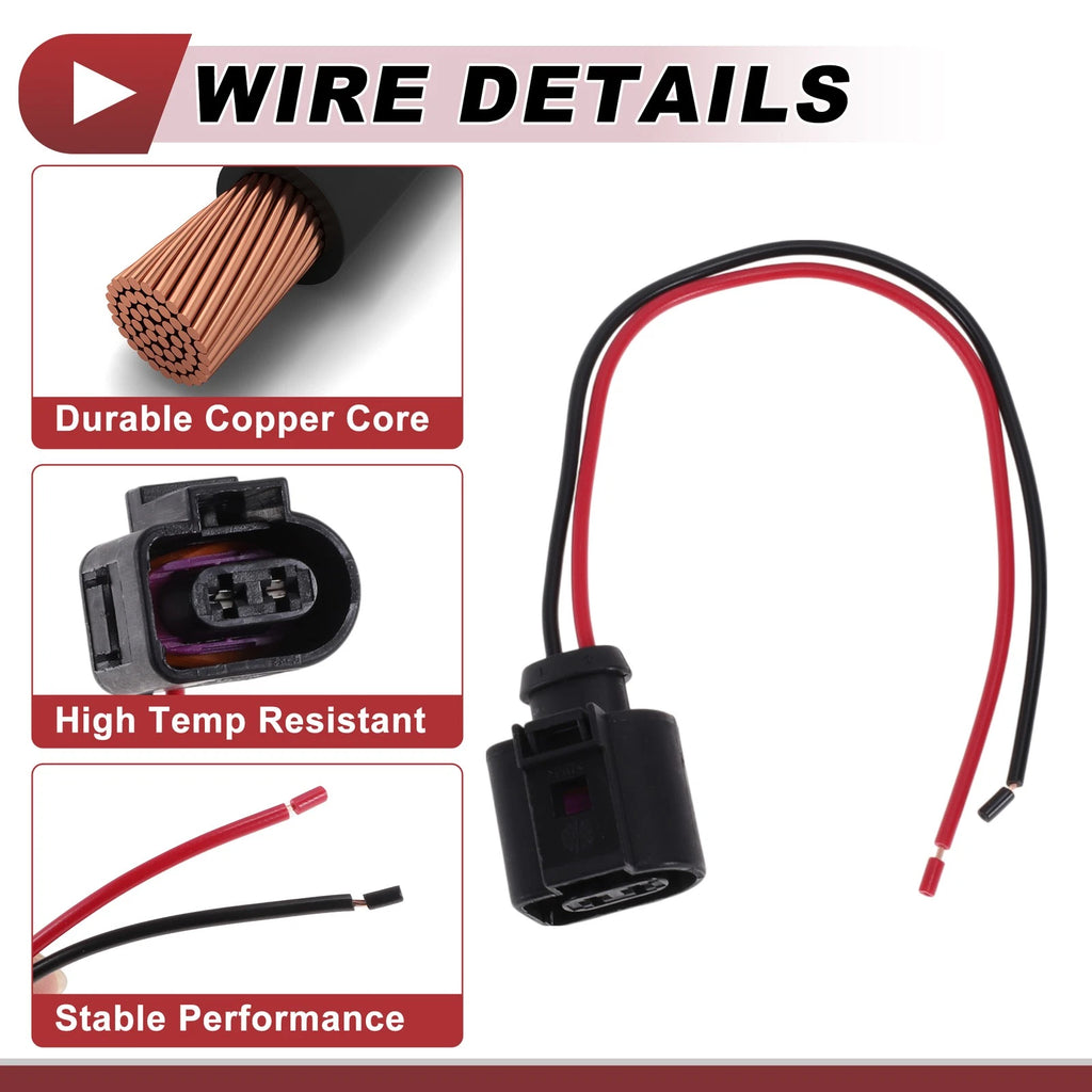 Light Socket Wiring for Volkswagen Scirocco Beetle (2009–2015) No. 1C0953123C