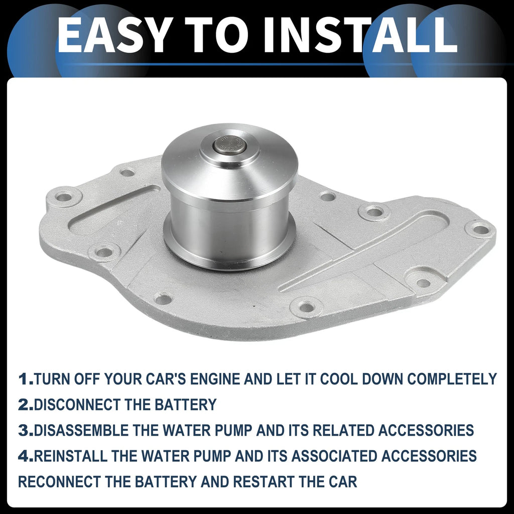 Water Pump with Idler Pulley Kit for Chrysler PT Cruiser (2003–2010) No. 4792353