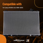 Durable Radiator for Lexus RX300 3.0L (1999–2003) Transmission Cooler
