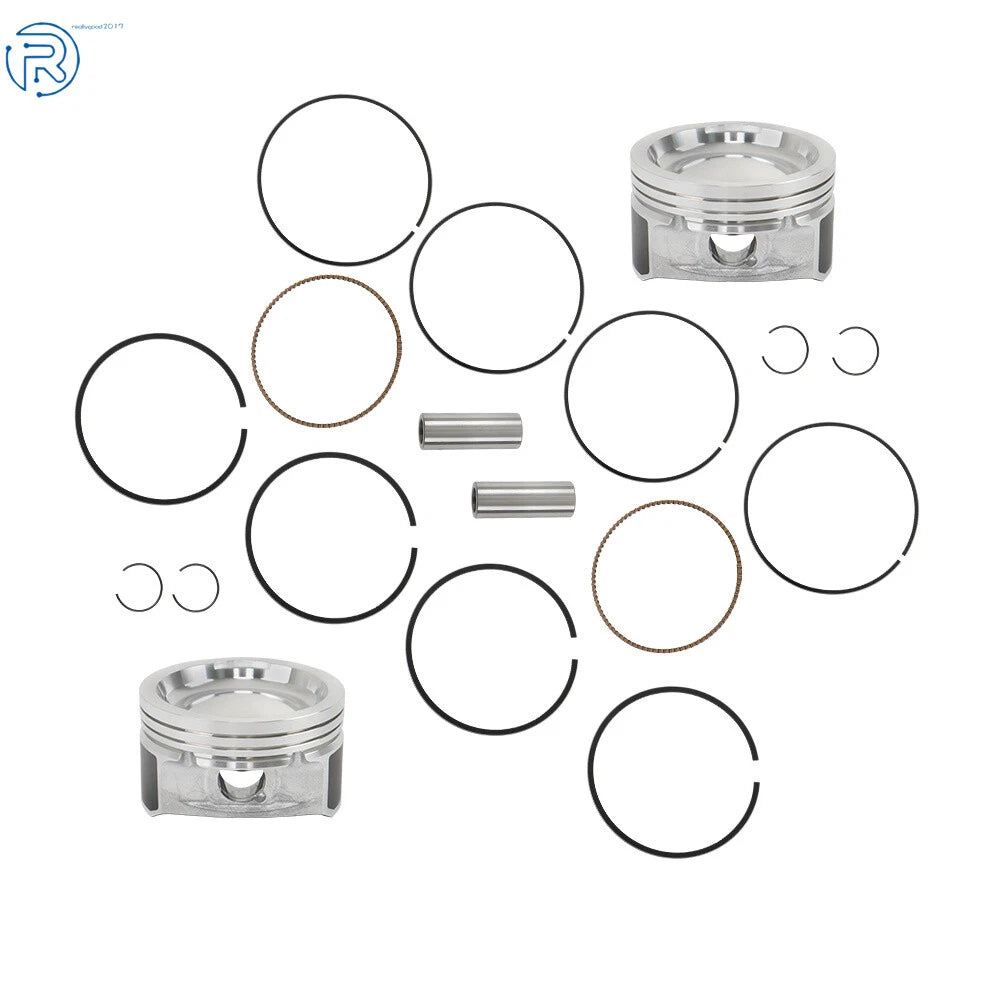 2 Cast Aluminium Cylinder Piston Kits for Polaris RZR 800 (2008-2014)