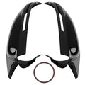 Exterior Mirror Set for Audi A5 S5 A6 S6 RS6 S3 (2009–2012) Black ABS Pair